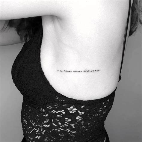 tattoo on side boob|Side boob tattoo